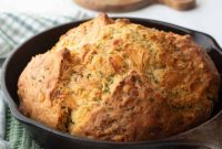 Hearty Irish Cheddar Soda Bread