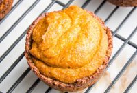 Plant Based Gluten Free Mini Pumpkin Pies