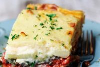 Classic Vegetarian Greek Moussaka