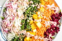 Rainbow Power Salad