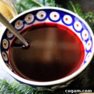 Christmas Eve traditional Polish borscht