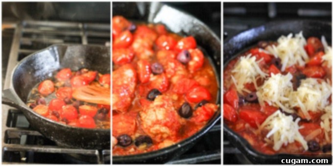 Steps to make veal rollatini in tomato sauce with cheese