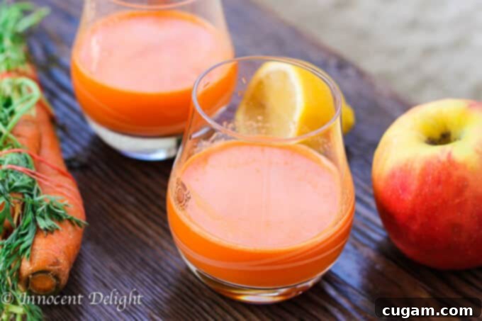 Carrot Apple Juice