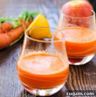 Carrots Apple Juice