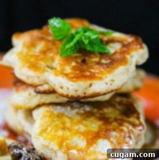 Racuchy: Fluffy Polish Apple Pancakes 12 Polish Fluffy Apple Pancakes - Racuchy - these little golden breakfast treats are super delicious, easy to make and every kid will love them.