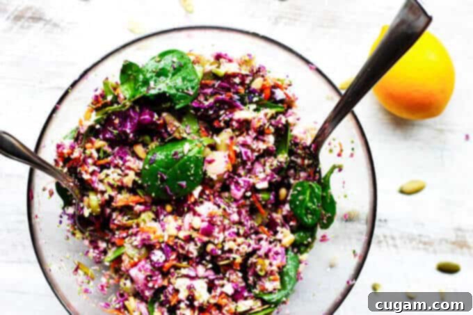 Perfect Detox Salad with Meyer Lemon Dressing