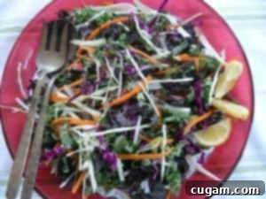 Fresh, vibrant detox salad ingredients laid out on a table