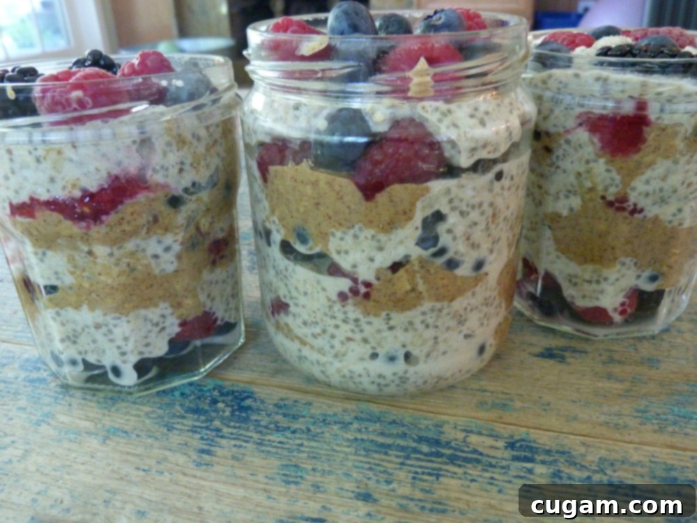 Layered Overnight Oats 3 Overnight Oatmeal Parfait