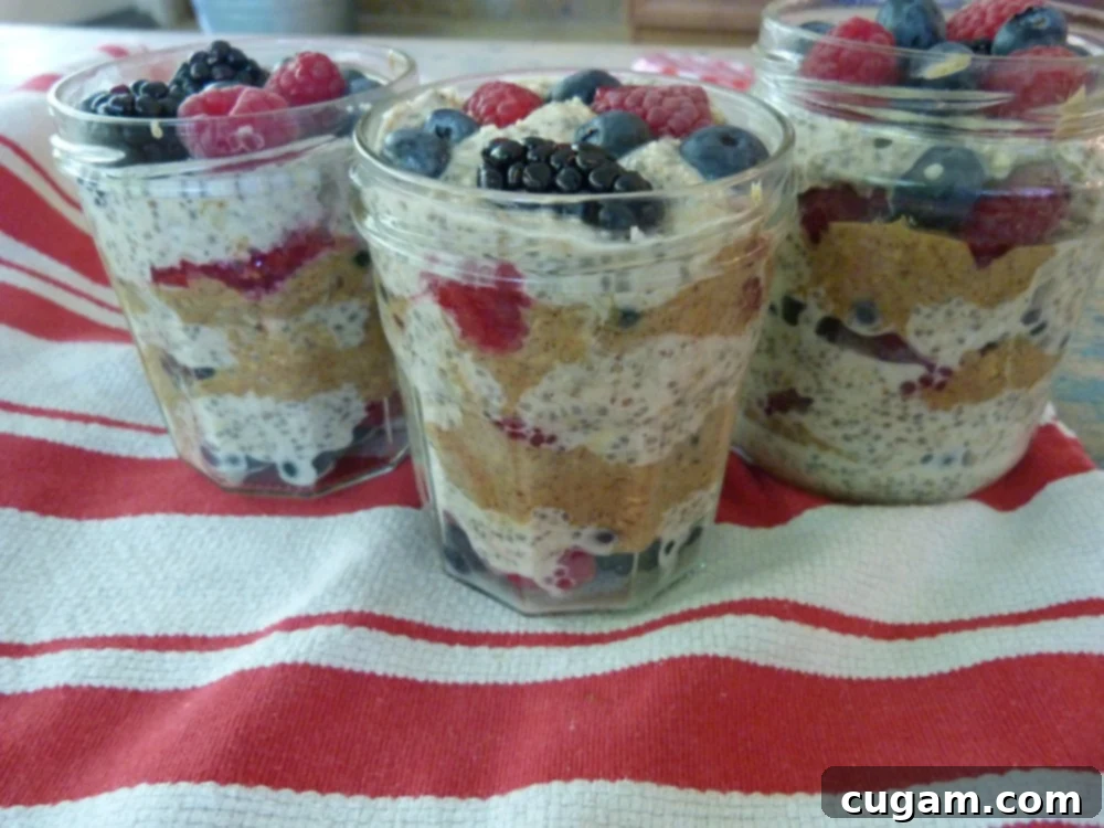 Layered Overnight Oats 4 Overnight Oatmeal Parfait