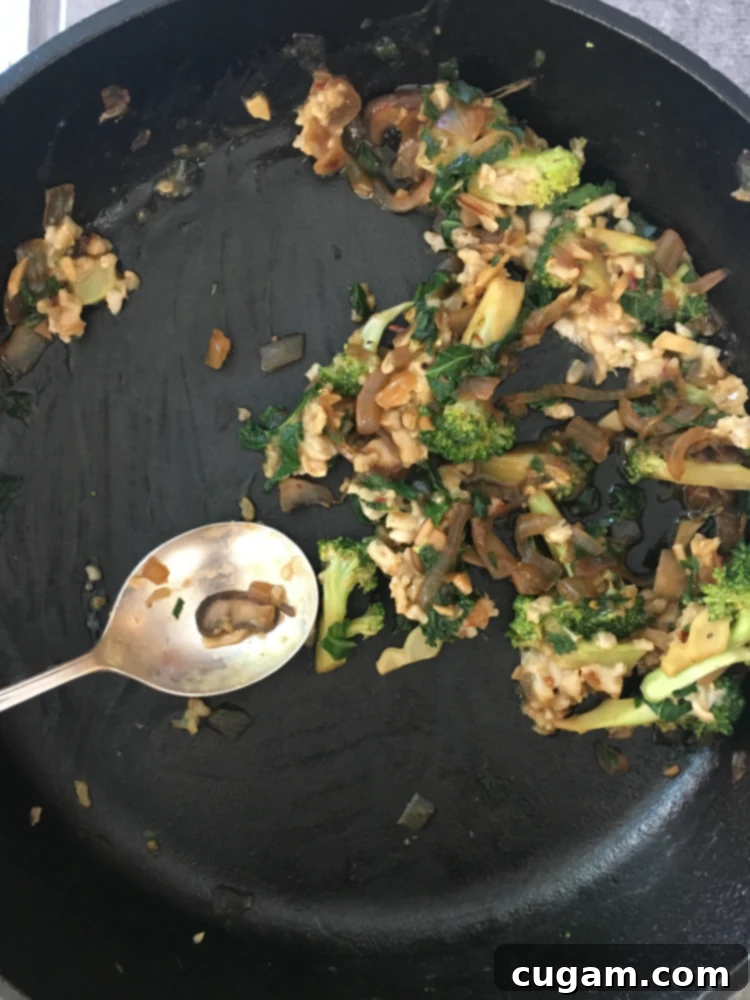 Savory Oatmeal Skillet