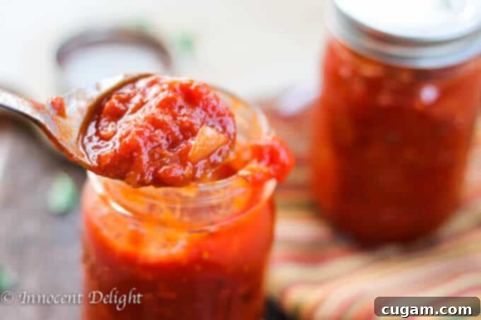 Rich and simple Easy Slow Cooker Tomato Sauce