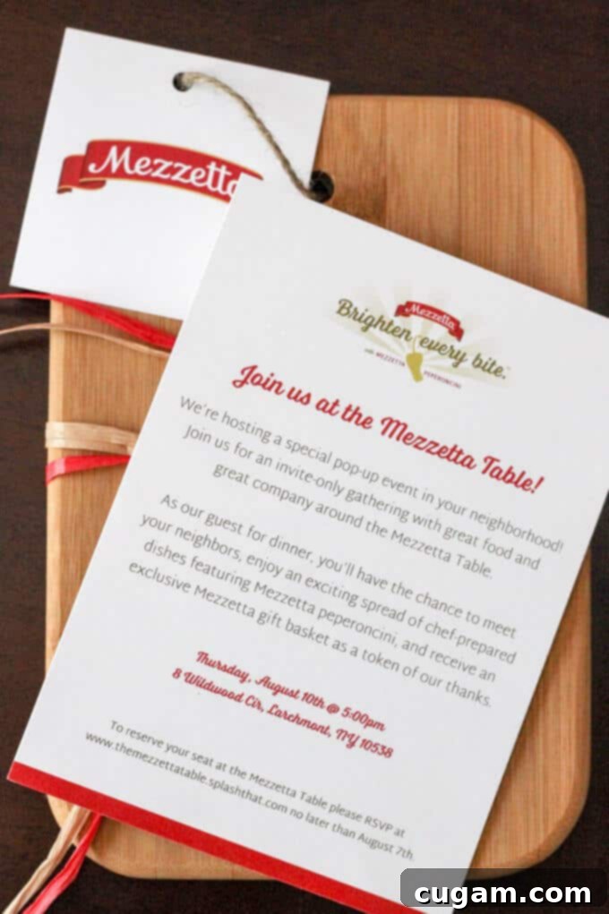 Foodies and guests enjoying the ambiance and each other's company at the Mezzetta event