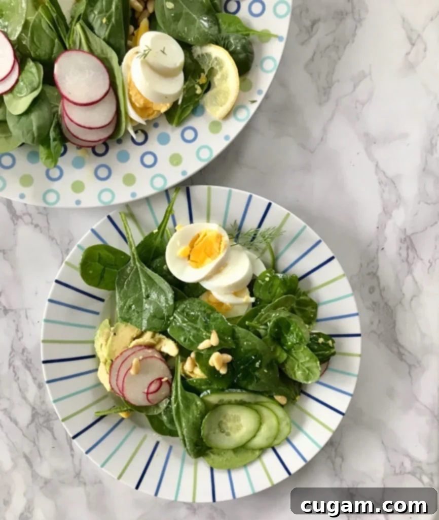 Quick & Easy Spinach Salad 8 Simple Spinach Salad