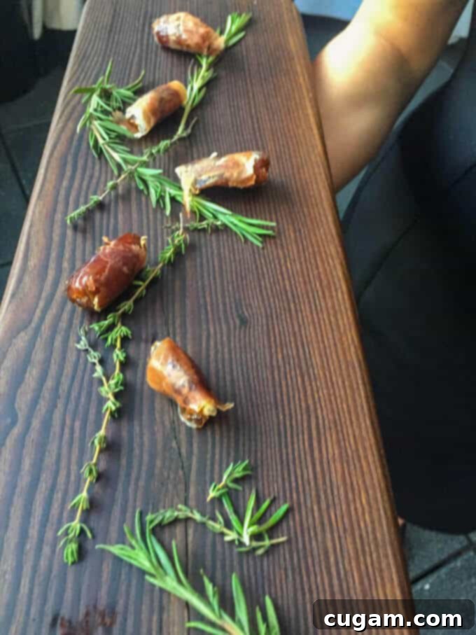 Another view of the expertly crafted hors d'oeuvres and cocktails at the Bertolli Rustic Cut Pasta Sauce tasting event, inviting guests to socialize and enjoy. #Ad #ReachforRustic