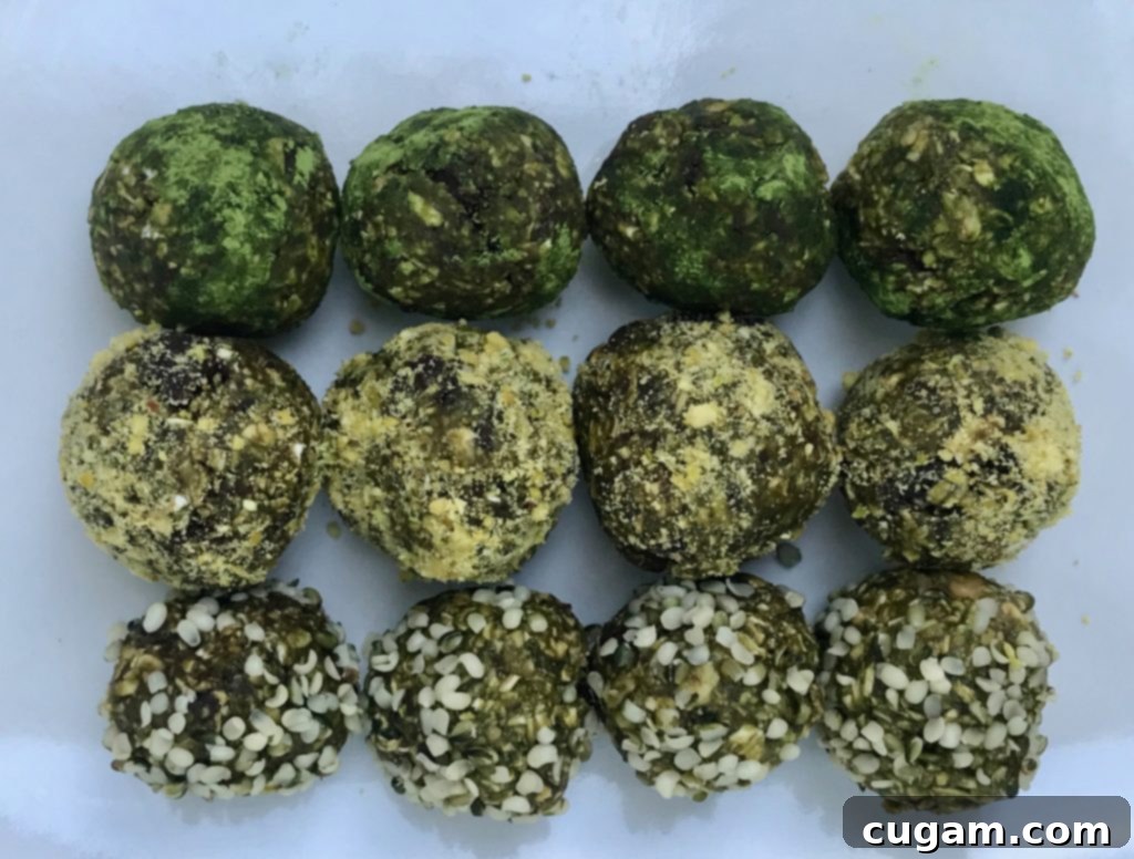 Thin Mint Healthy Energy Bites