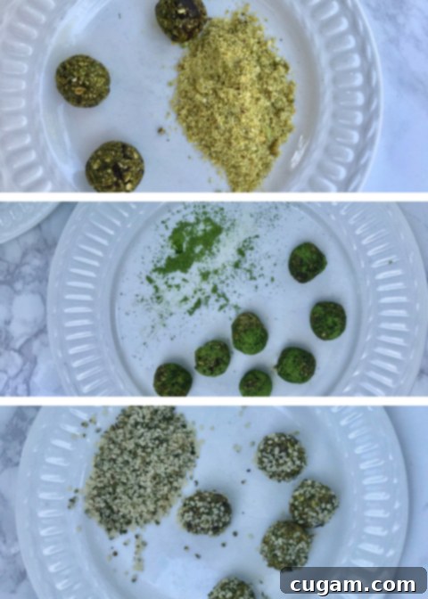 Thin Mint Healthy Energy Bites