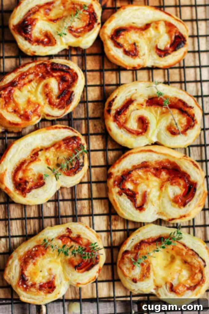 Puff pastry sheet laid out, ready for ingredients.