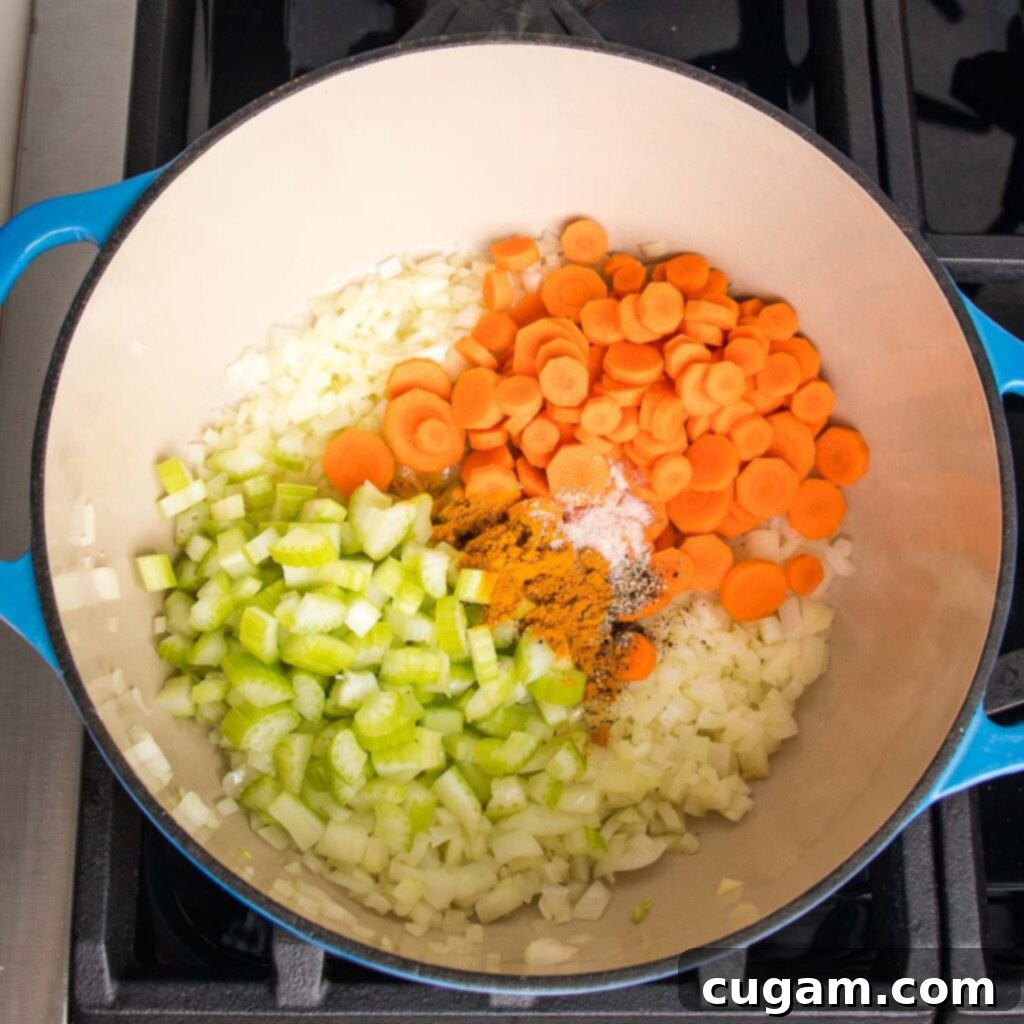 Rinsed yellow split peas.