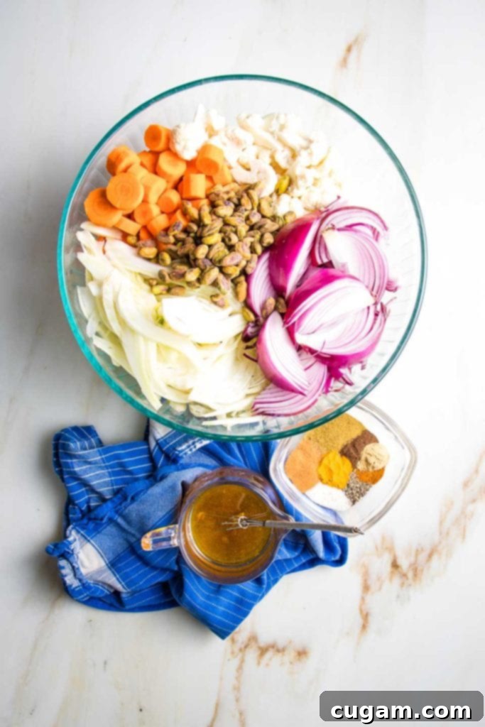 A small bowl containing a rich, dark spice blend, including visible ground cinnamon, cumin, and turmeric, ready to be added to a marinade.