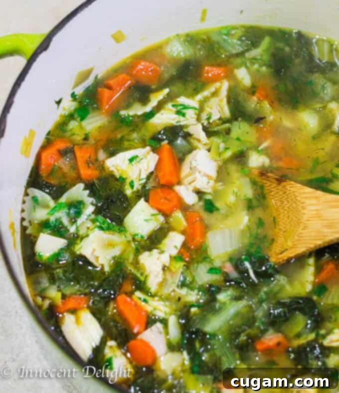 Ingredients for homemade turkey soup