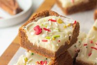 Frosted Gingerbread Squares