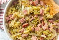 Crockpot Cabbage Comfort